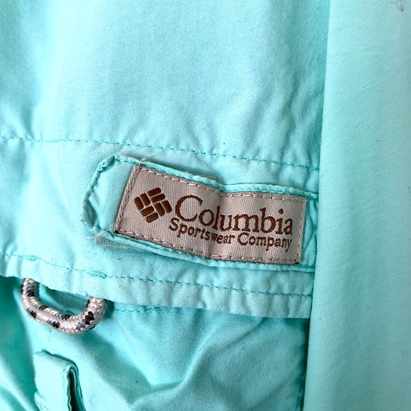 Columbia Men’s XL PFG long sleeve UPF 30+ Sun Protection Mint Green - Picture 2 of 7